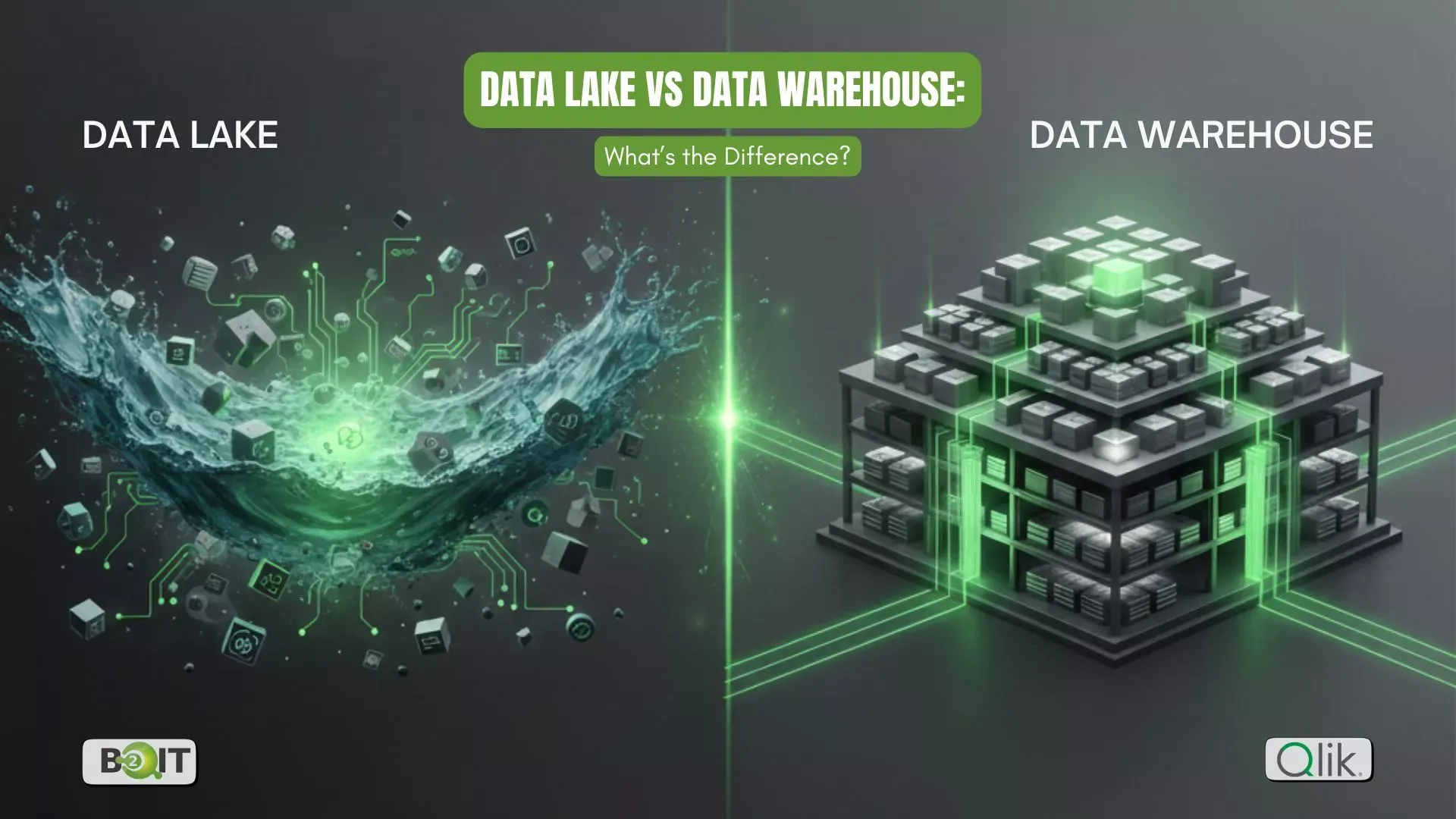Data Lake vs Data Warehouse: Key Differences Explained