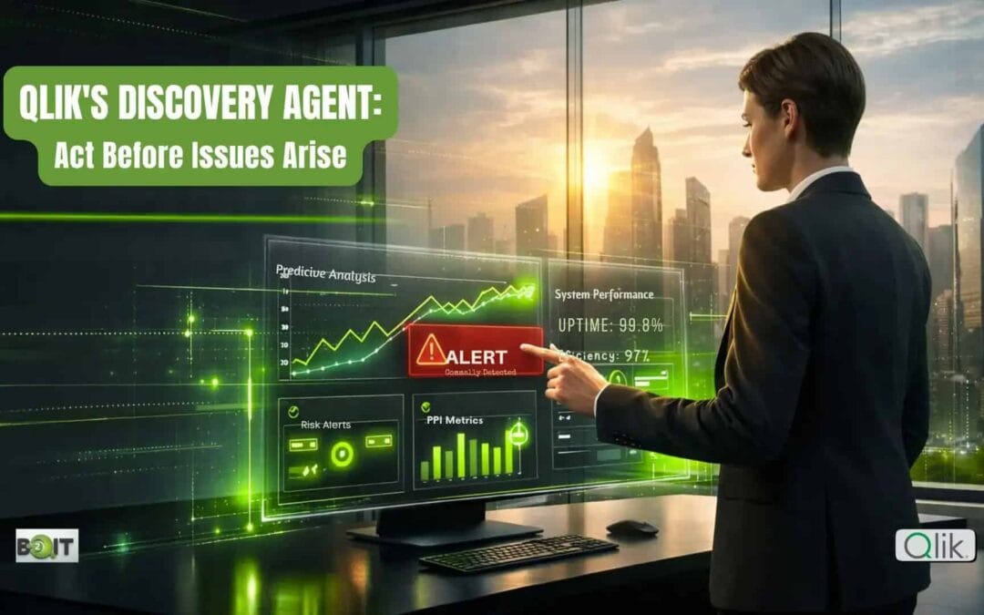 Act Before Issues Arise with Qlik Discovery Agent